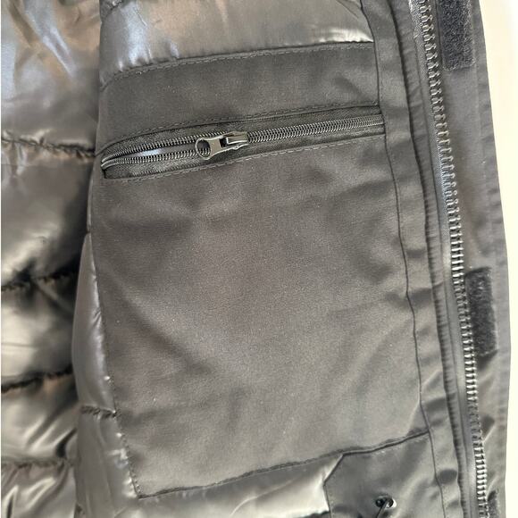 Vintage Free & Spirit Men’s Outdoorsport Hooded Puffer Parka Military Jacket M - Picture 8 of 12